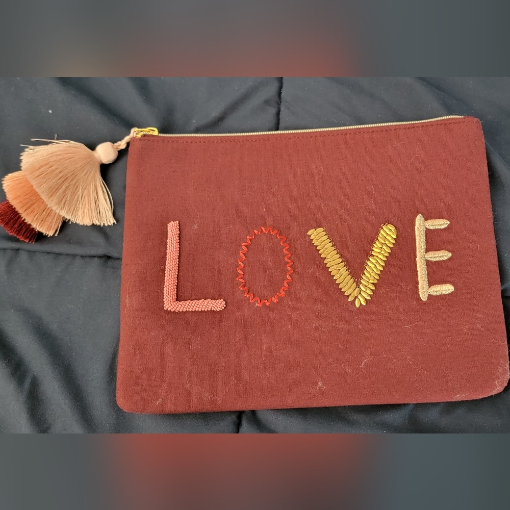 Stella & Dot Clutch Bag - LOVE - Never Used